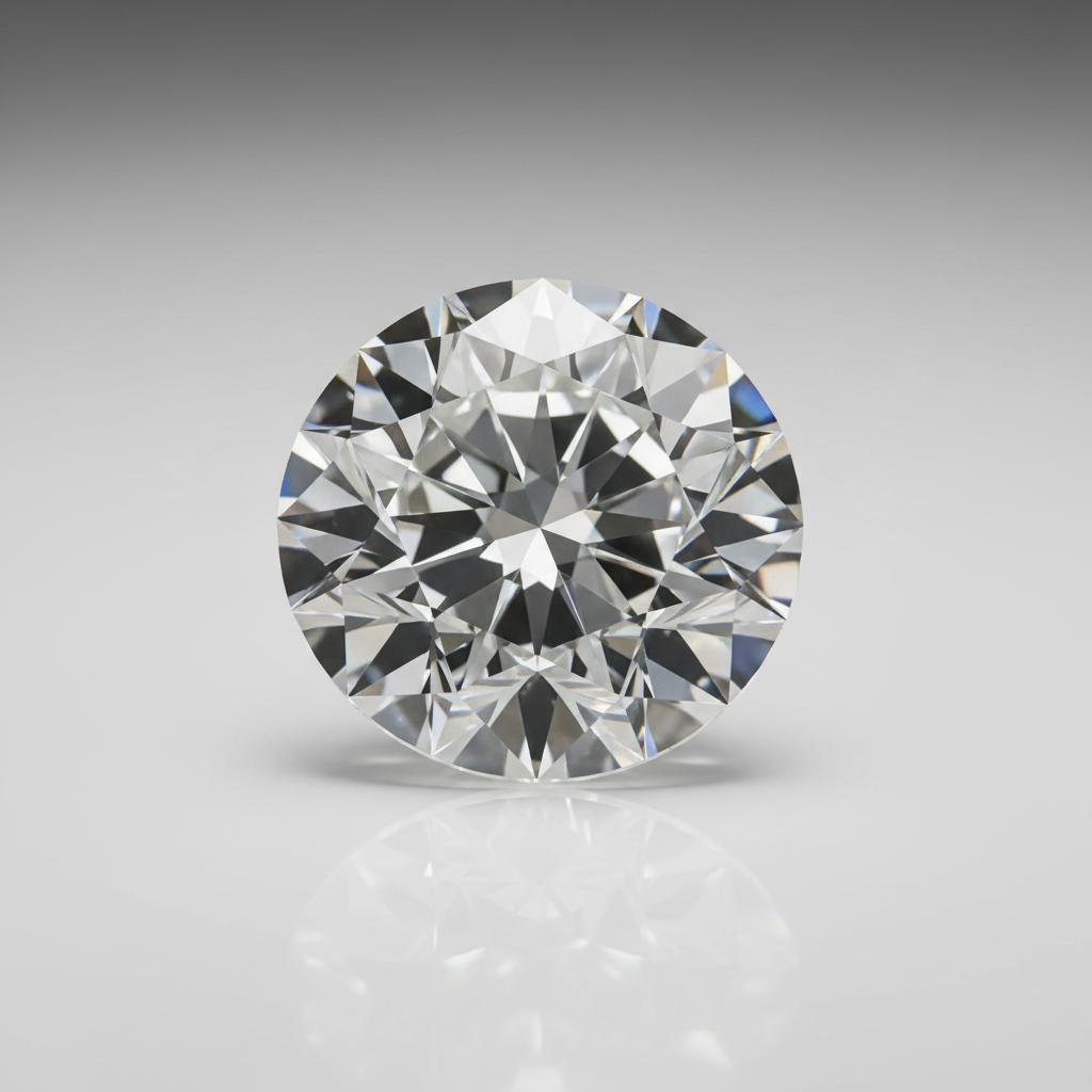 1.09 Carat round shape Lab Grown Diamond CVD D-VVS2 IGI Certified #752514607