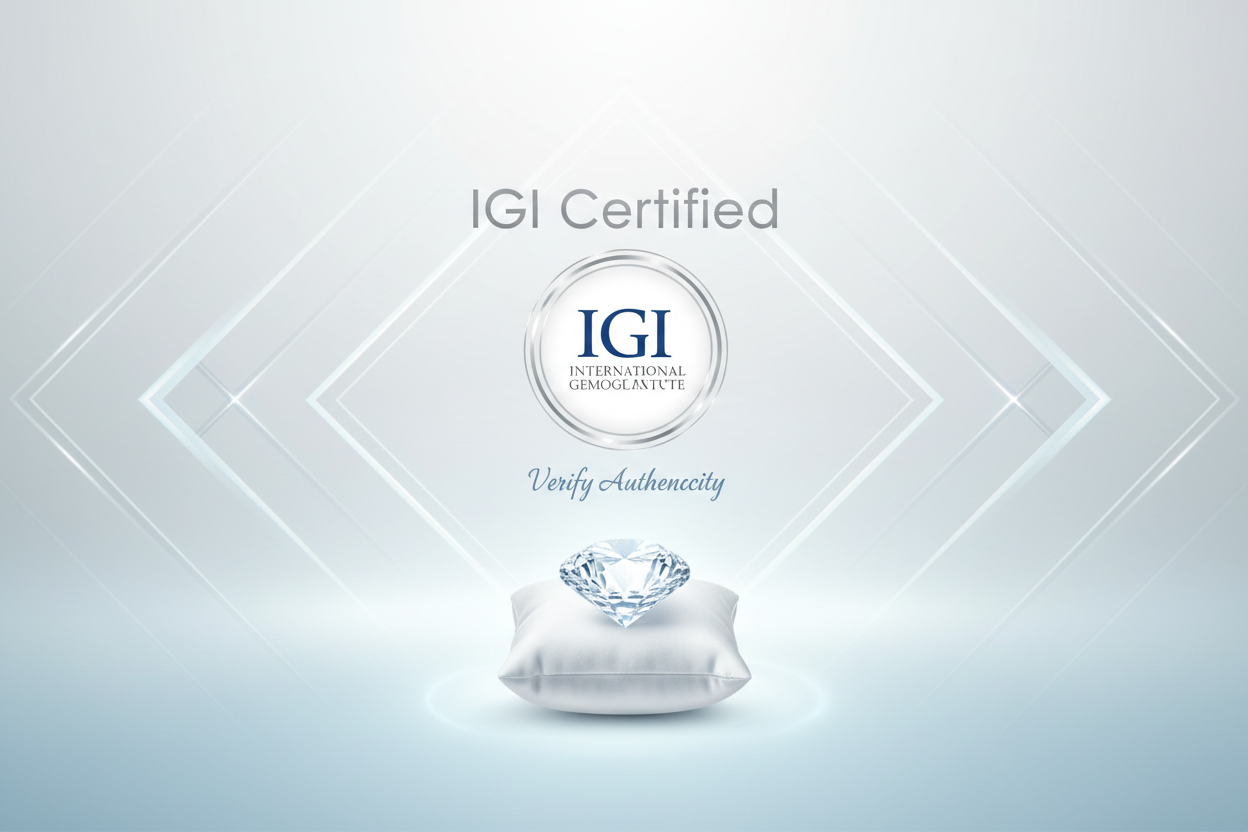 1.06 CT CVD Lab Diamond D-VVS2 Round | IGI Certified